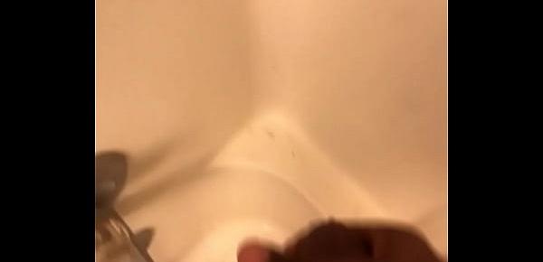  Cumming in the Frat House Shower